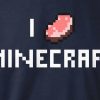 Tričko Minecraft I Porkchop Minecraft dětské - M (7÷8) | Minecraft | námořní modř