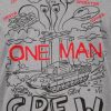 Tričko World of Tanks One Man Crew - Basic | S | šedá | World of Tanks