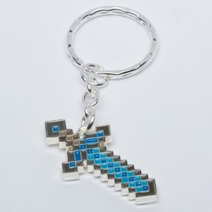 1109-1.jpg Klíčenka Minecraft Diamond Meč - Minecraft