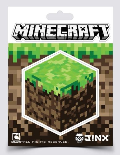 Samolepka Minecraft Dirt Block - Minecraft