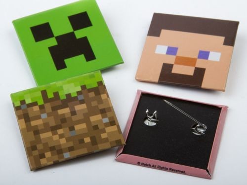 Odznáčky Minecraft Pin Pack - Minecraft