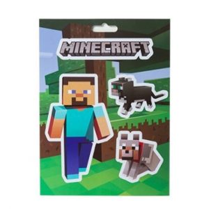 Samolepky Minecraft Steve Pets Sticker Pack - Minecraft