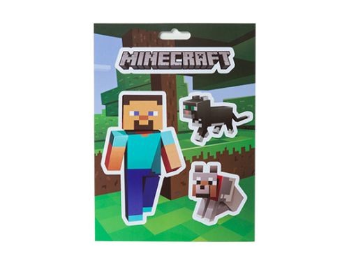 Samolepky Minecraft Steve Pets Sticker Pack - Minecraft