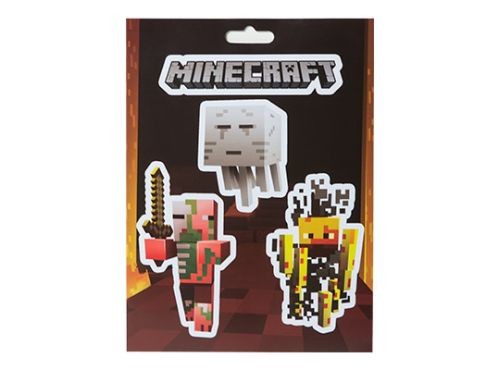 Samolepky Minecraft Mobs Nether Sticker Pack - Minecraft