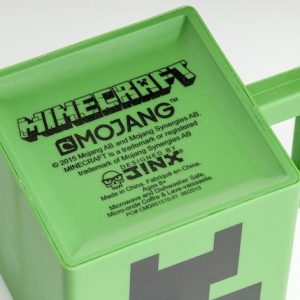 Minecraft Creeper Face Hrnek - Minecraft | zelená