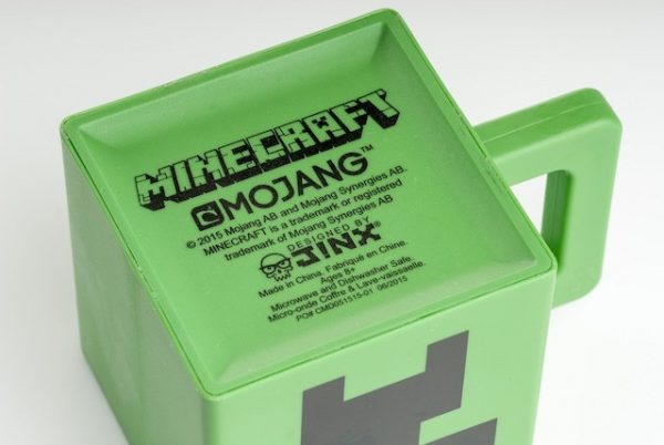 Minecraft Creeper Face Hrnek - Minecraft | zelená