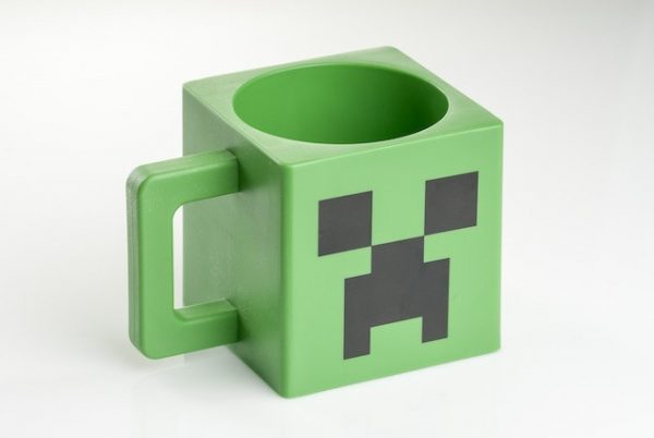 Minecraft Creeper Face Hrnek - Minecraft | zelená