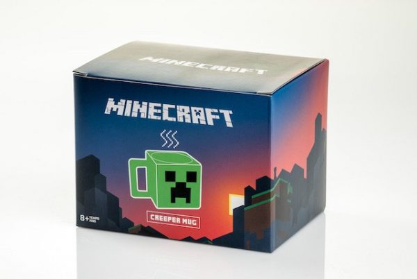 Minecraft Creeper Face Hrnek - Minecraft | zelená