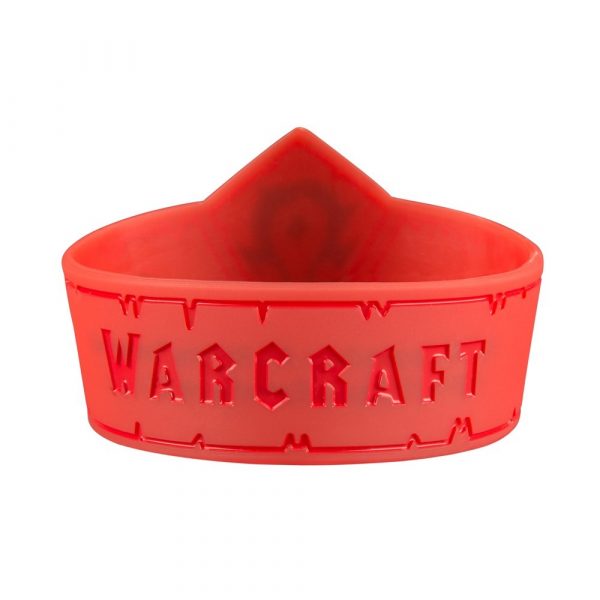 Náramek  Warcraft Movie Horde Logo - červená | Warcraft