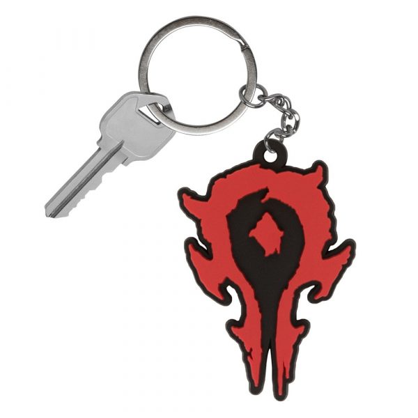 Klíčenka silikonová Warcraft Movie Horde Logo - Warcraft