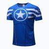 Tričko Captain America logo star - XS