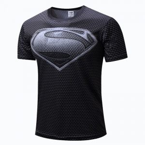 Tričko Superman Black - 2XL
