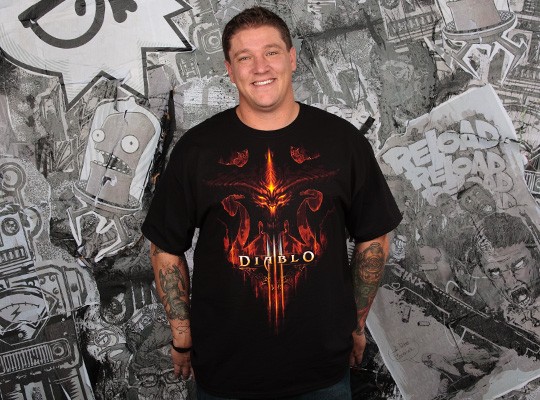 Diablo III Burning - černá | M | Premium