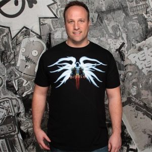 196.jpg Diablo III Tyrael - Basic | černá | XL