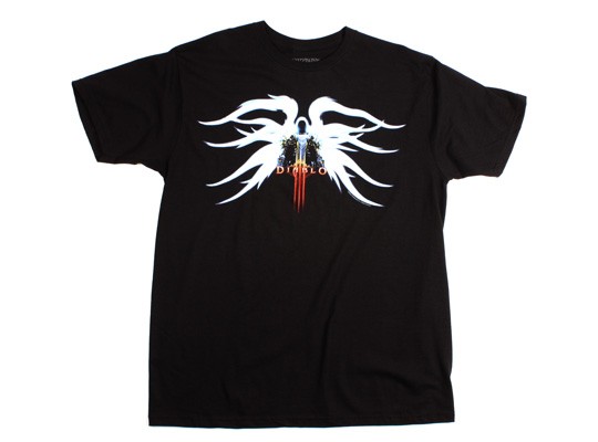 Diablo III Tyrael - Basic | černá | XL