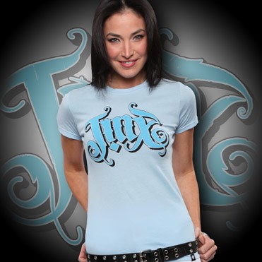 J!NX Kingdom Women's Tee - L | modrá