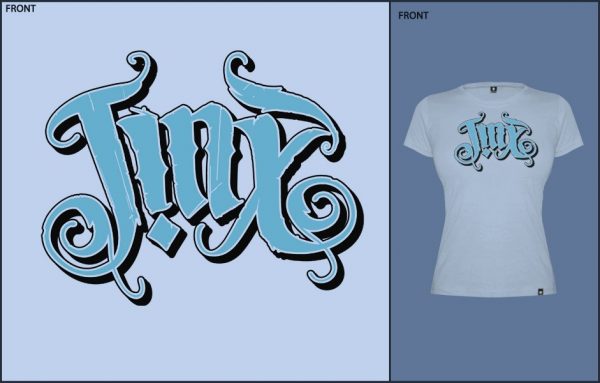J!NX Kingdom Women's Tee - L | modrá
