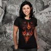 Diablo III Burning - černá | M | Premium
