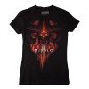 Diablo III Burning - černá | M | Premium
