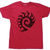 J!NX StarCraft II Zerg Vintage Logo - Basic | černá | S