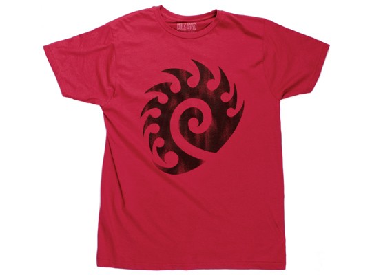J!NX StarCraft II Zerg Vintage Logo - Basic | černá | S