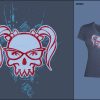 Lady J!NX Women's V-Neck - L | šedá