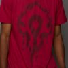 J!NX World of Warcraft Horde Crest Stencil - Basic | červená | L