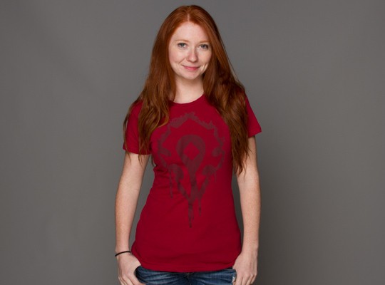 J!NX World of Warcraft Horde Crest Stencil - Basic | červená | L