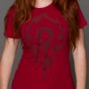 J!NX World of Warcraft Horde Crest Stencil - Basic | červená | L