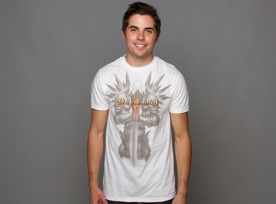 Diablo III Tyrael Standing - bílá | L | Premium