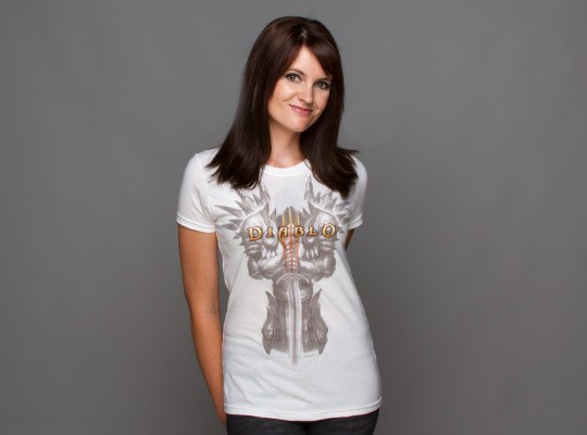 Diablo III Tyrael Standing - bílá | L | Premium
