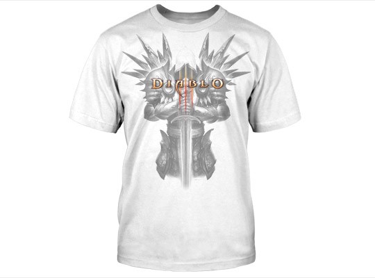 Diablo III Tyrael Standing - bílá | L | Premium