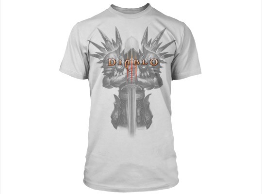 Diablo III Tyrael Standing - bílá | L | Premium