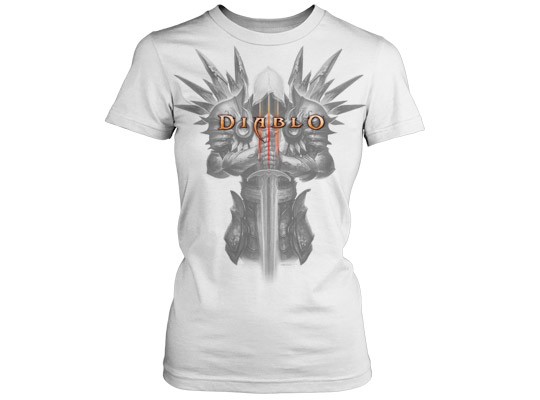 Diablo III Tyrael Standing - bílá | L | Premium