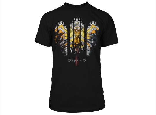 Diablo III Stained Glass - Basic | černá | S