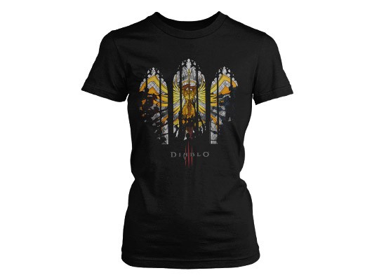 Diablo III Stained Glass - Basic | černá | S