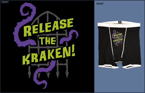 J!NX Release the Kraken Boxer Briefs - XL