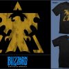 J!NX StarCraft II Terran Vintage Logo Basic - černá | M