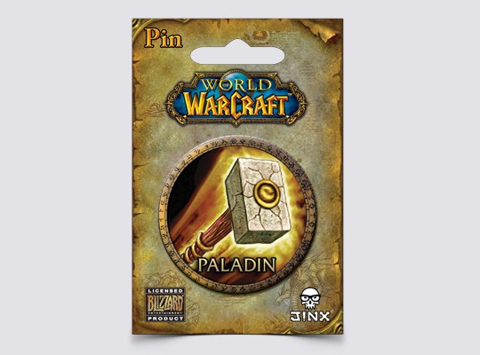 J!NX World of Warcraft Button (placka) - Paladin