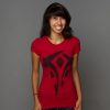 World of Warcraft Mists of Pandaria Horde Faction Logo - Basic | červená | XL
