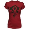 World of Warcraft Mists of Pandaria Horde Faction Logo - Basic | červená | XL