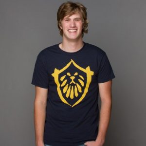 522.jpg World of Warcraft Mists of Pandaria Alliance Faction Logo - Basic | L | modrá