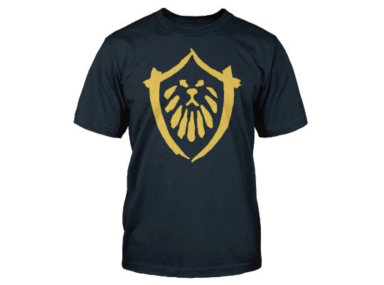 World of Warcraft Mists of Pandaria Alliance Faction Logo - L | modrá | Premium