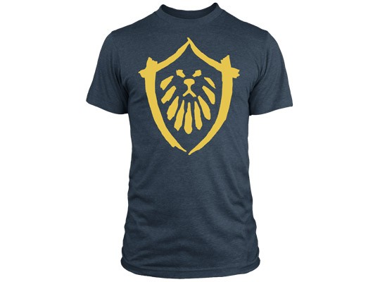 World of Warcraft Mists of Pandaria Alliance Faction Logo - L | modrá | Premium