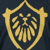 World of Warcraft Mists of Pandaria Alliance Faction Logo - L | modrá | Premium