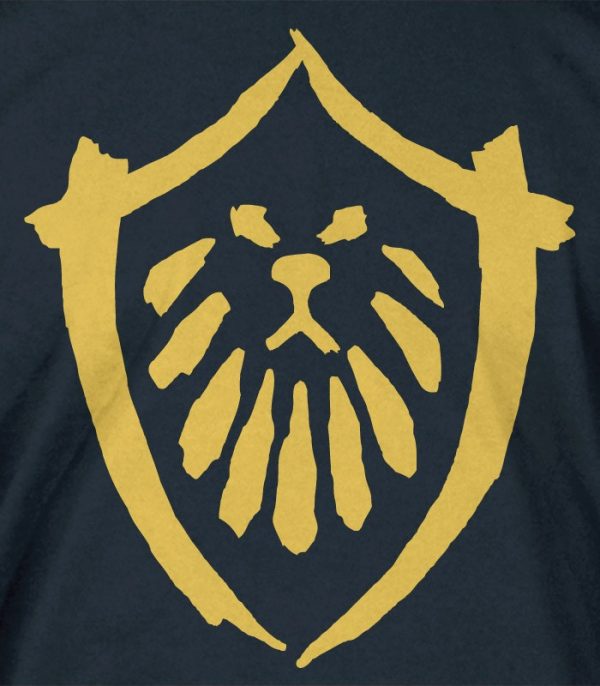 World of Warcraft Mists of Pandaria Alliance Faction Logo - L | modrá | Premium