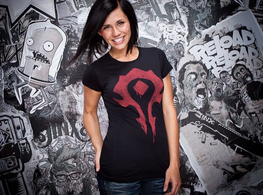 World of Warcraft Horde Spray - Basic - Basic | černá | S