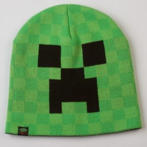 673-1.jpg Čepice Minecraft Creeper Face - L/XL | Minecraft | zelená