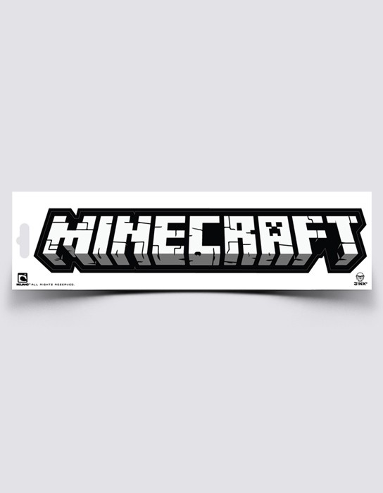 Samolepka Minecraft Logo - Minecraft