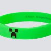 Náramek Minecraft Creeper Bracelet - L | Minecraft | zelená